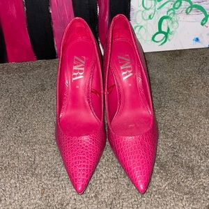 Zara Heel hot pink